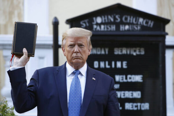 Trump selling ‘God Bless the USA’ Bibles for $59.99