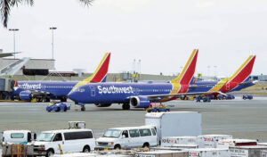 CRAIG T. KOJIMA / 2022
                                Southwest reduced interisland airfares after coming into the Hawaii market on March 17, 2019, by offering a competitive choice to Hawaiian Airlines, which had a monopoly in the interisland market after the departure of Phoenix-based Mesa Air’s go! Airlines in 2014.