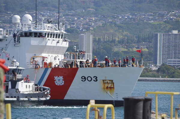 Coast Guard ‘Indo-Pacific Support Cutter’ returns to Honolulu