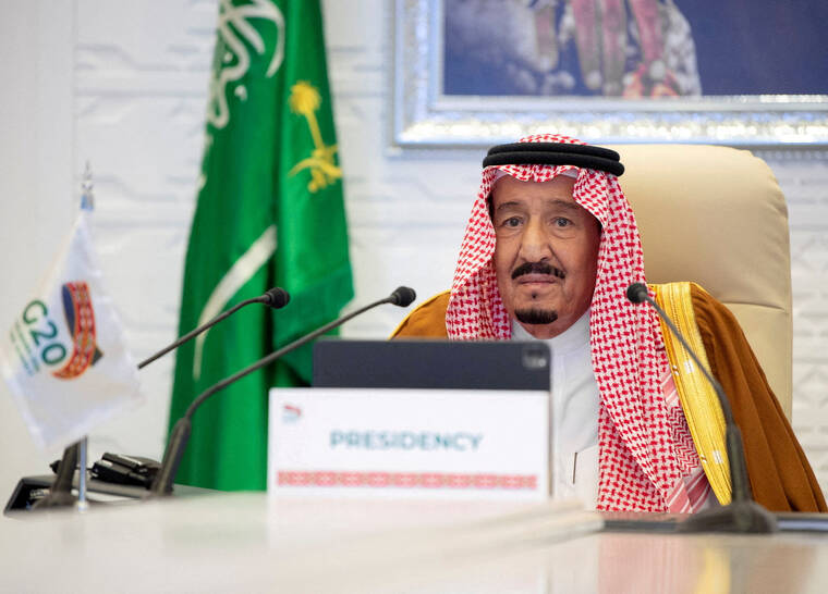 State agency: Saudi king to be treated for lung inflammation