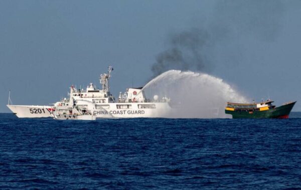 Philippines: China coast guard raising tensions in South China Sea