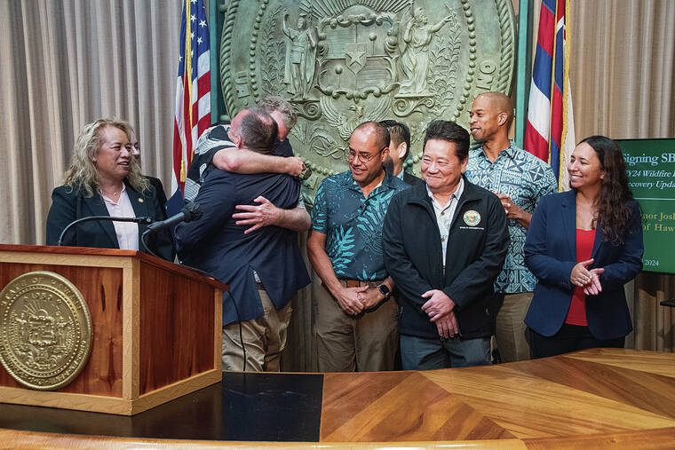 Hawaii governor forms team to address disasters and climate change