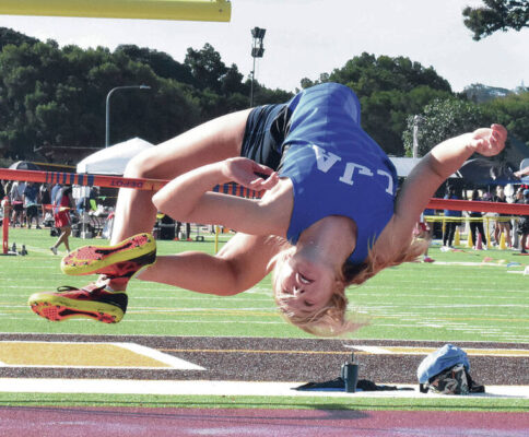 Le Jardin’s Kennedy breaks her high jump record at state meet