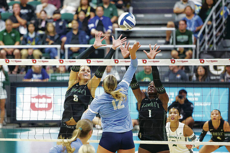 Wahine swept by San Diego, begin season with 3 straight home losses