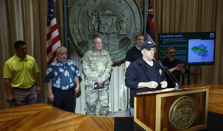 Gov. Green: Severe weather prompts state offices, UH campuses and Hawaii public schools to close Monday