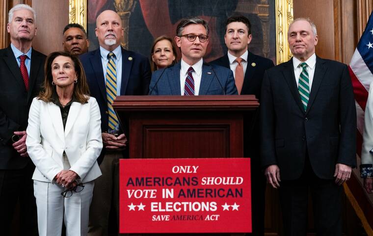 House passes Trump-backed voter ID bill requiring proof of citizenship