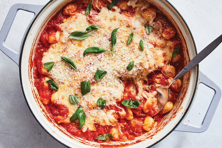 Comfort in a pot: a cheesy, spicy gnocchi
