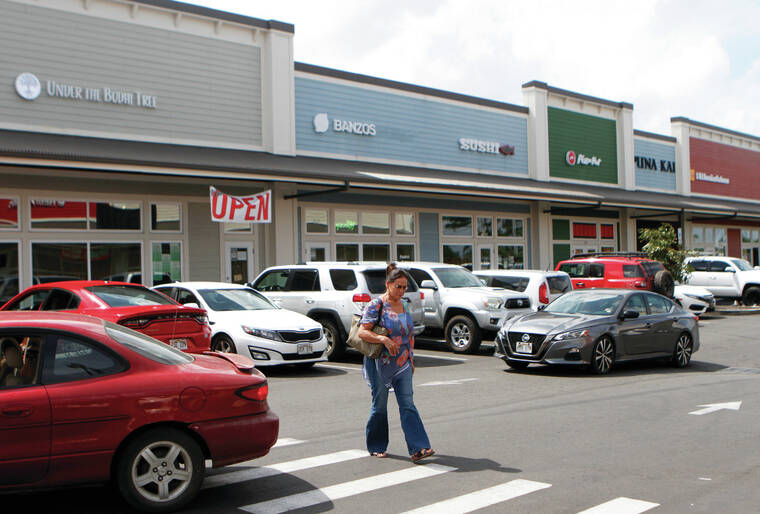 Hawaii island shopping center developer files for bankruptcy