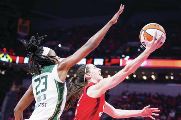 Caitlin Clark makes history, scores career-high 45 as Fever beat Storm