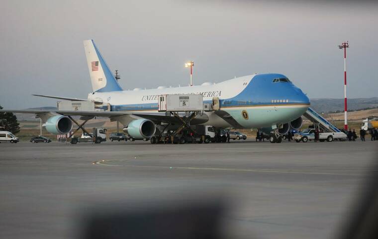 Trump said to have secretly used military jet to leave Turkey amid threats